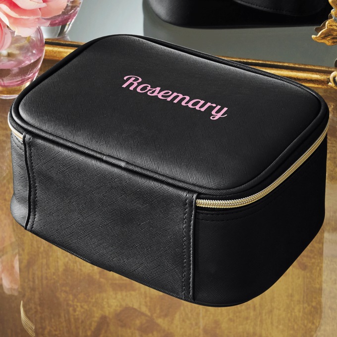 Makeup Bag with Lit Mirror, , large