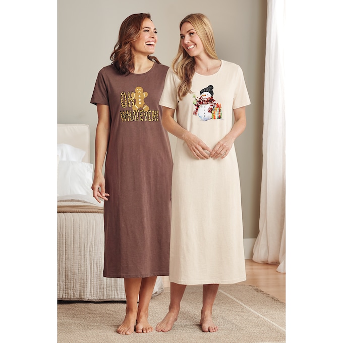 2-Pack Nightshirts, , large