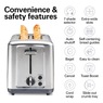 Hamilton Beach Stainless Steel 2-Slice Toaster, Stainless Steel, large