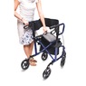 Lumex Hybrid LX Rollator Transport Chair, , large