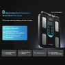Smart Body Composition Scale with Body Fat Analysis and Bluetooth App Tracking, Black, large