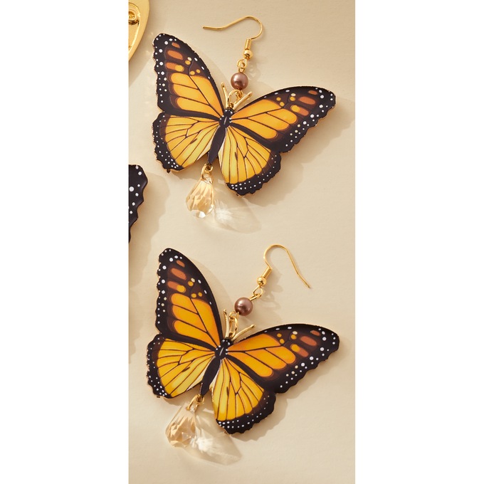 Butterfly Earrings, , large