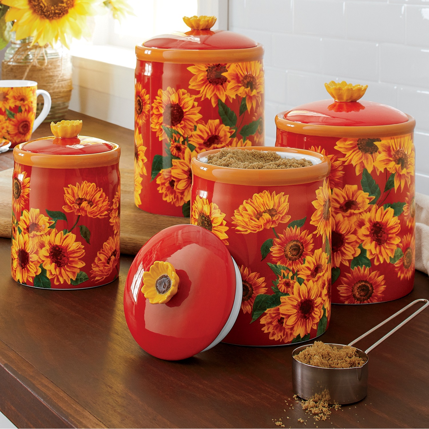 Sunflower Kitchen Accessories | Montgomery Ward
