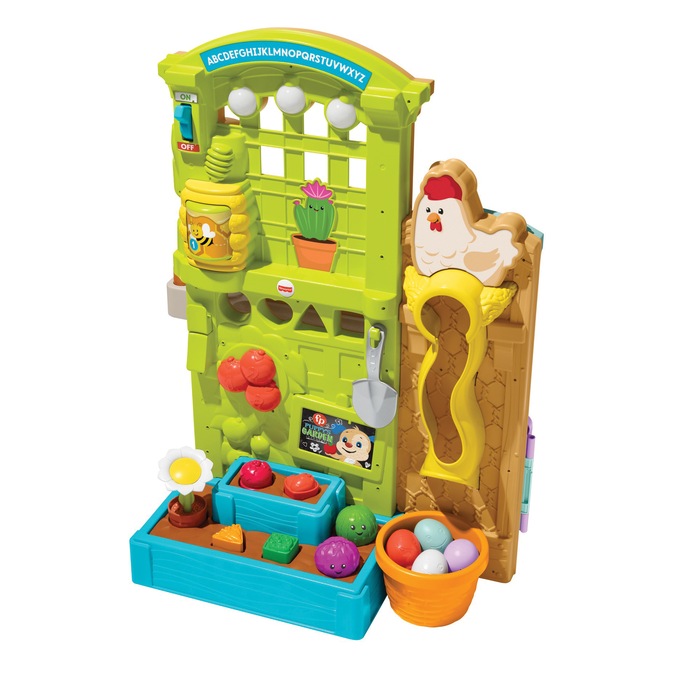 Fisher Price Laugh And Learn Grow The Fun Garden To Kitchen Playset Montgomery Ward