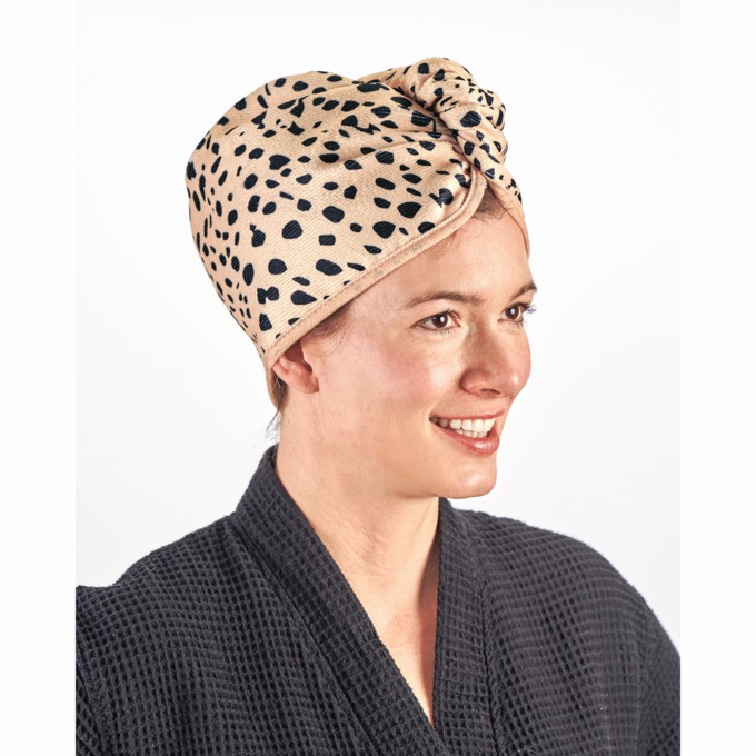 Hair Turban, Dusty Pink, large