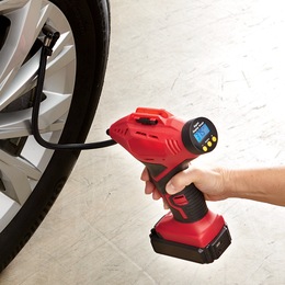 Cordless Tire Inflator with Digital Gauge, , large