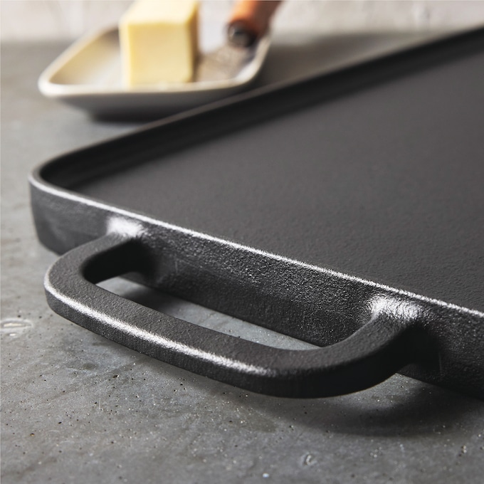 Bobby Flay by GreenPan Reversible Cast Iron Grill/Griddle Pan, , large