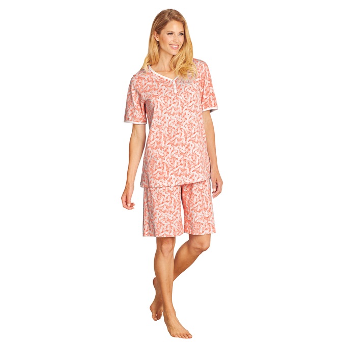 Print Shorty Pajama, , large