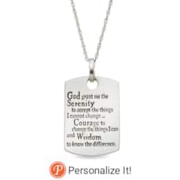 Personalized Inspirations/Name Two-tone Pendant, , large