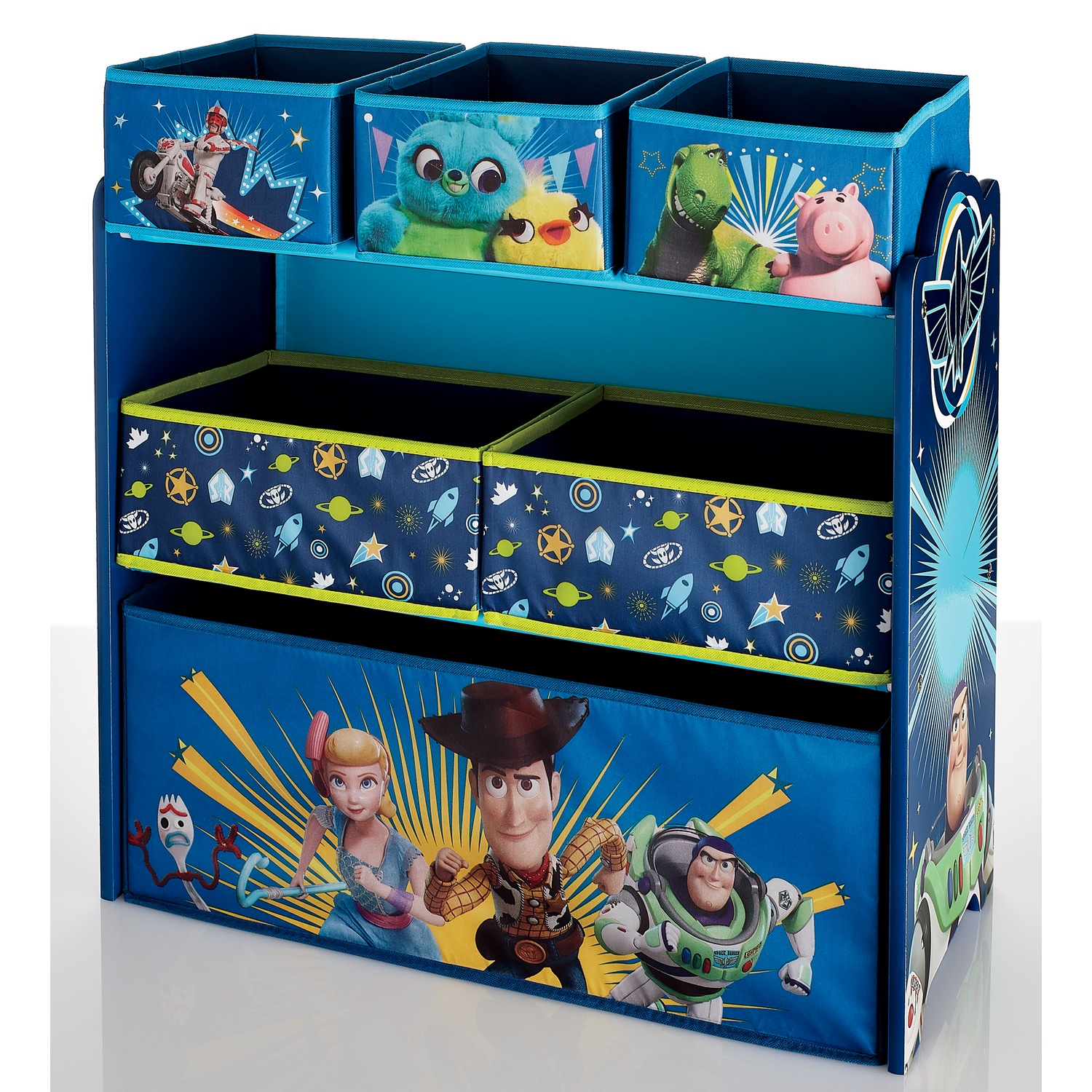 ninja turtle multi bin toy organizer