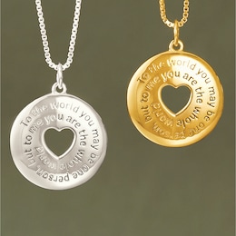 You Are My World Pendant, , large