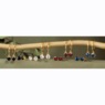 Gemstone 2-Pair Post and Hoop Earring Set, , large