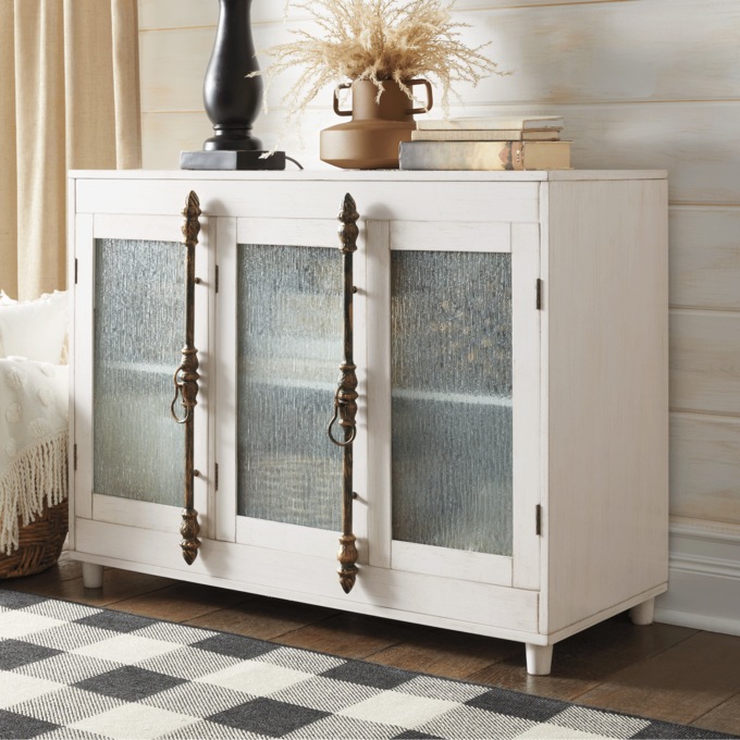 Textured-Glass Console, , large