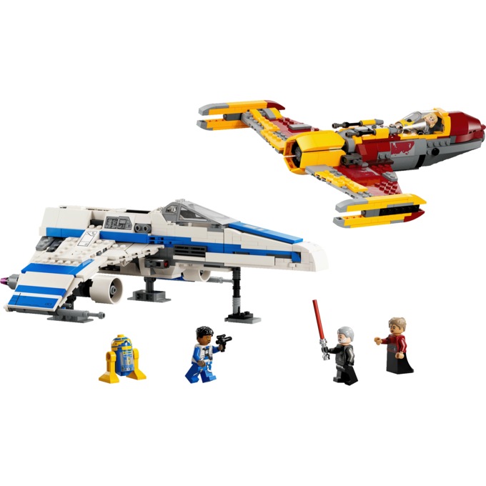 LEGO Star Wars New Republic E-Wing vs. Shin Hati's Starfighter, , large