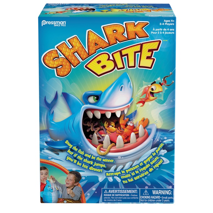 Shark Bite Game, Blue, large