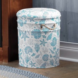 Sofia Storage Stool, , large