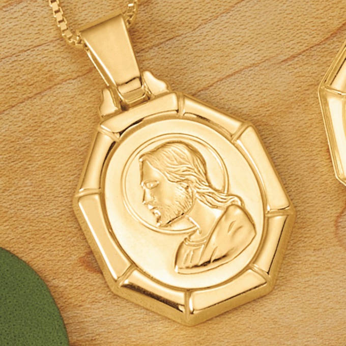 Jesus Our Father Pendant, , large