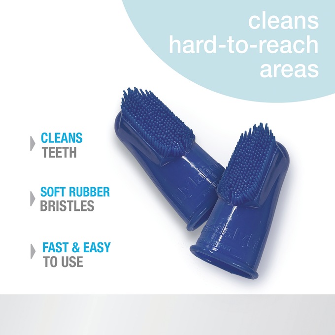 Nylabone Advanced Oral Care Finger Brush, , large