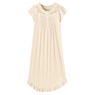 Knit Gown With Embroidery, , large