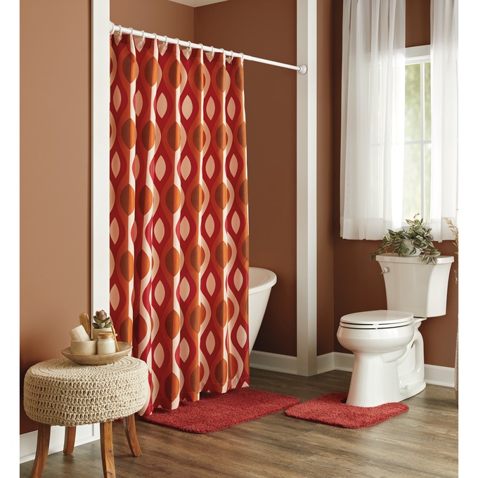 3-Piece Bath Set & Shower Hooks, , large