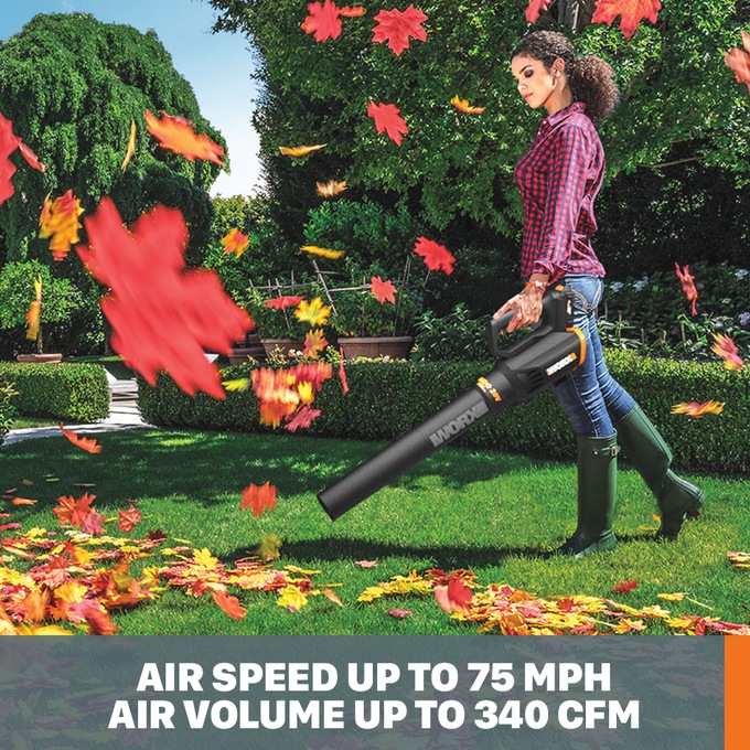 Worx Power Share 20V GT 3.0 Trimmer & Turbine Blower (Batteries & Charger Included), , large