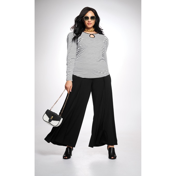 Audrey Pleated Pant, , large