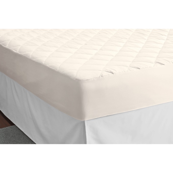 Sleep Connection Quilted Colored Mattress Pad, , large