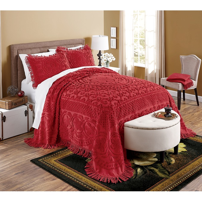 Half Moon Storage Ottoman, , large