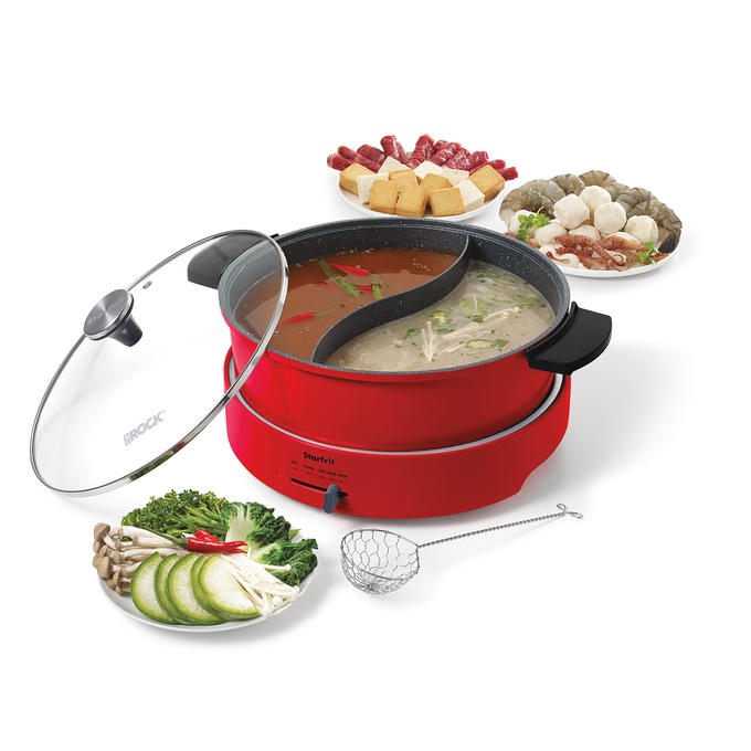 Starfrit The Rock Dual-Sided XL Hot Pot, , large