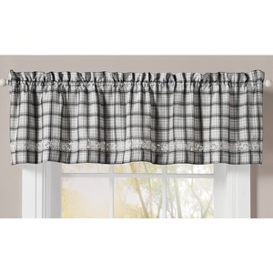 Dover Plaid Valance, , large