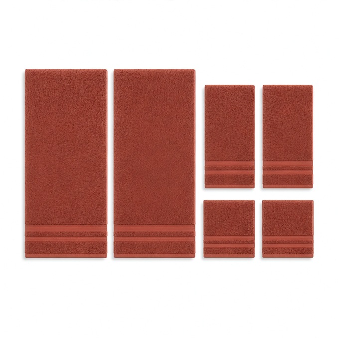 Autumn Bliss Luxury 6-Piece Towel Set, , large