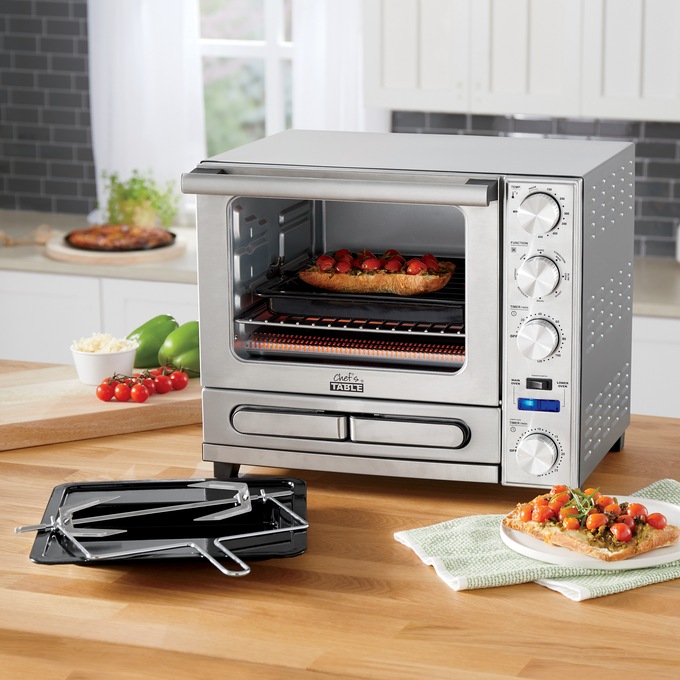 Chef S Table 2 In 1 Convection Pizza Oven Montgomery Ward
