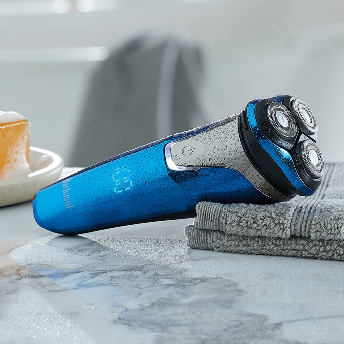 Barbasol Rechargeable Wet & Dry Shaver, , large