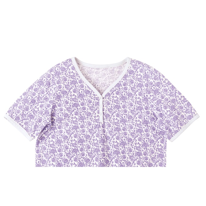 Print Shorty Pajama, , large