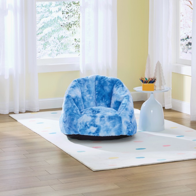 Kids&rsquo; Tie-Dye Bean Bag Chair, , large