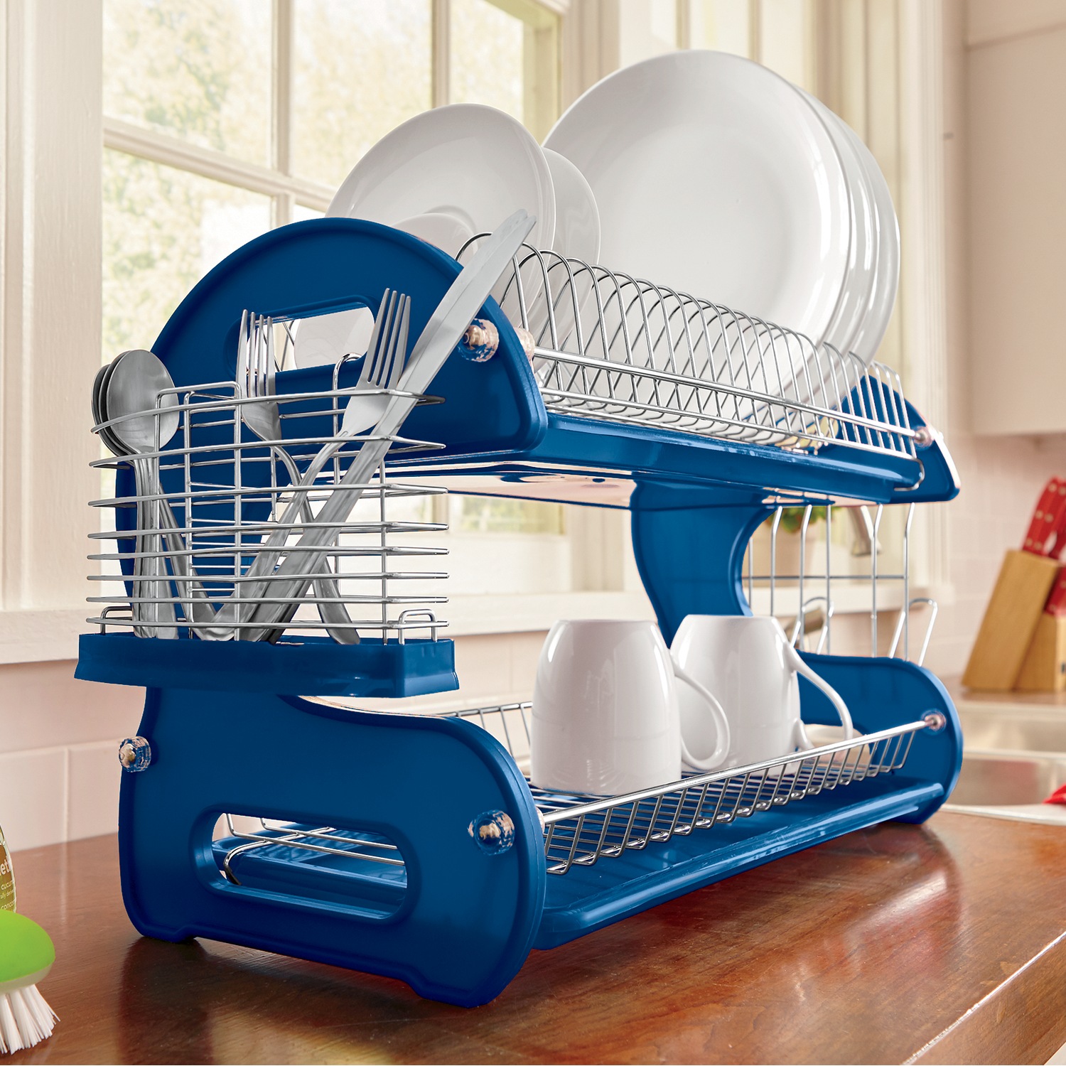 2 Tier Dish Rack Montgomery Ward