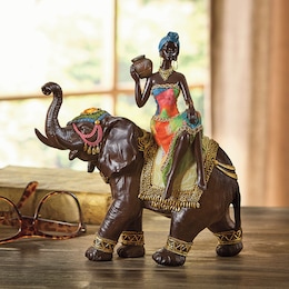 Global Lady and Elephant, , large