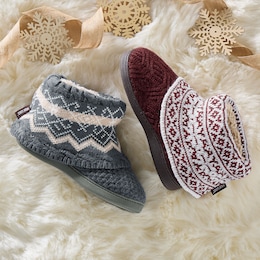 MUK LUKS Rochelle Slipper Bootie, , large