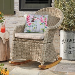 Danza Wicker Rocking Chair, , large