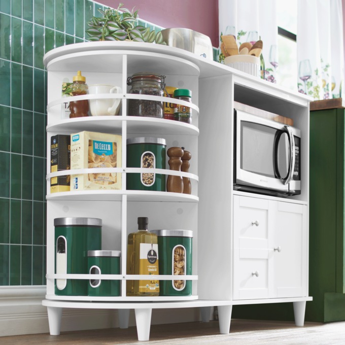 Lazy Susan Cabinet, , large