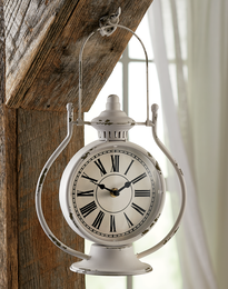 Callie Distressed Table Clock, , large