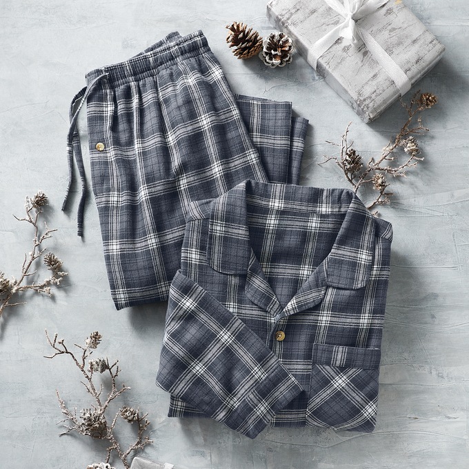Men's 2-Piece Traditional Pj Set, , large