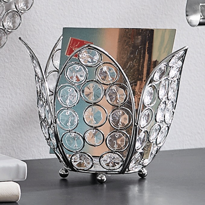Gem Lotus Trinket Dish, , large