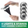 Bell+Howell Disk Lights Deluxe 4-Pack, , large