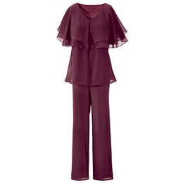 Autumn Rose Triple-Tiered Pant Set, , large