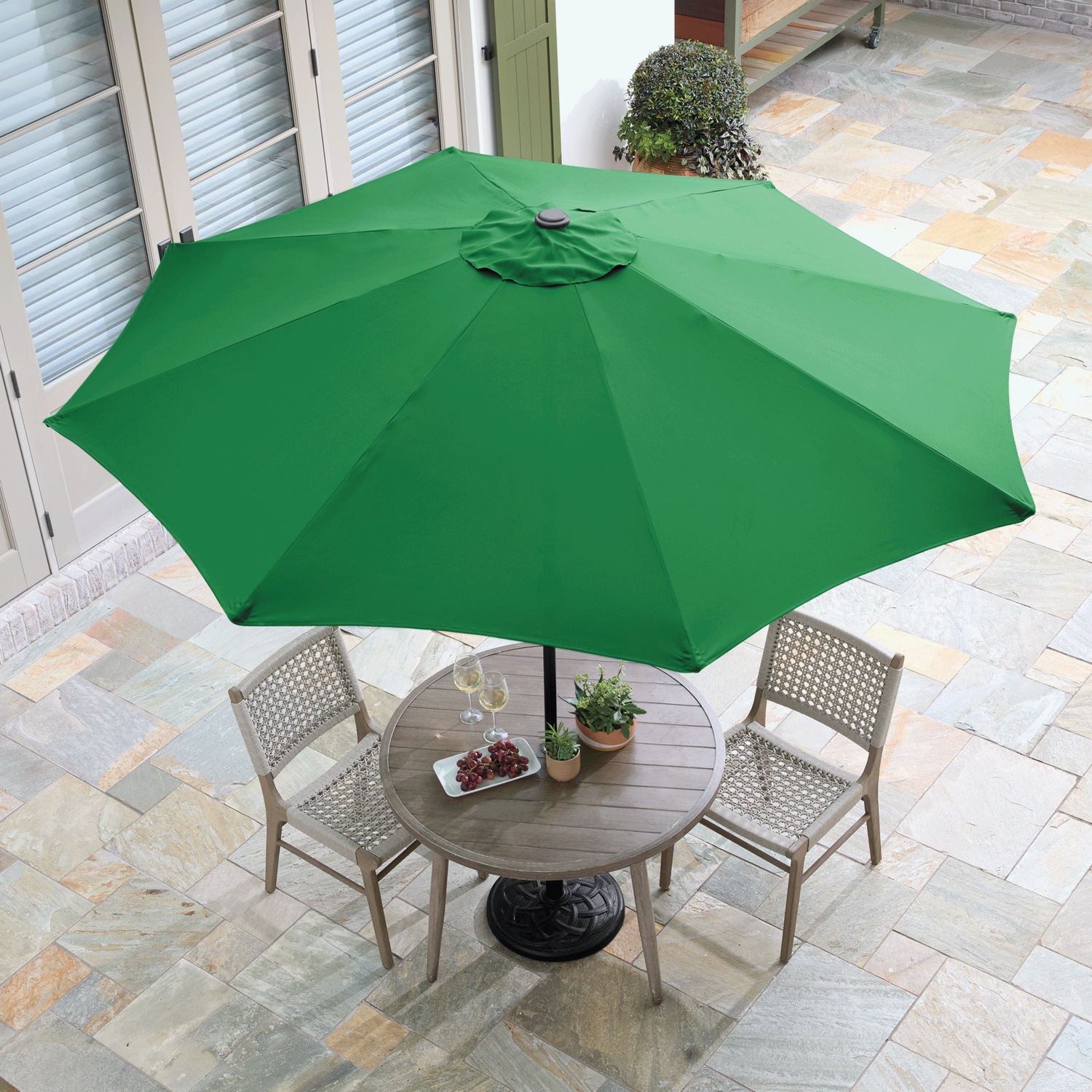 agio davenport 9 ft. patio market umbrella 9' Wooden Bring timeless sophistication to your patio or garden with Maypex 3 9' Frankford Monterey Fiberglass Market