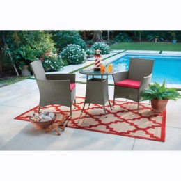 3-Piece Wicker Bistro, , large