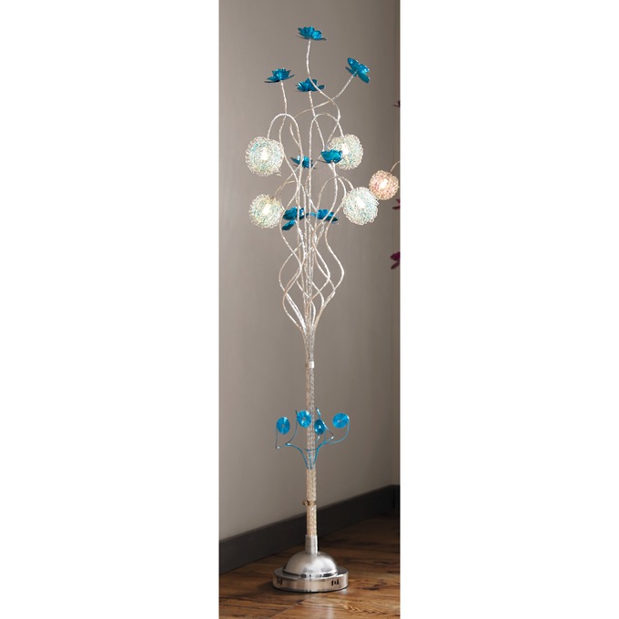 Colorful Wire Floor Lamp, , large