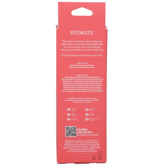 Intimate Enhancements Hydrate Daily Vaginal Lotion, , large