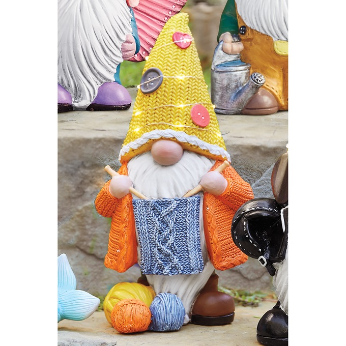 Solar Fun Garden Gnome, , large